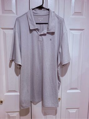 Hurley Men’s Light Gray Polo